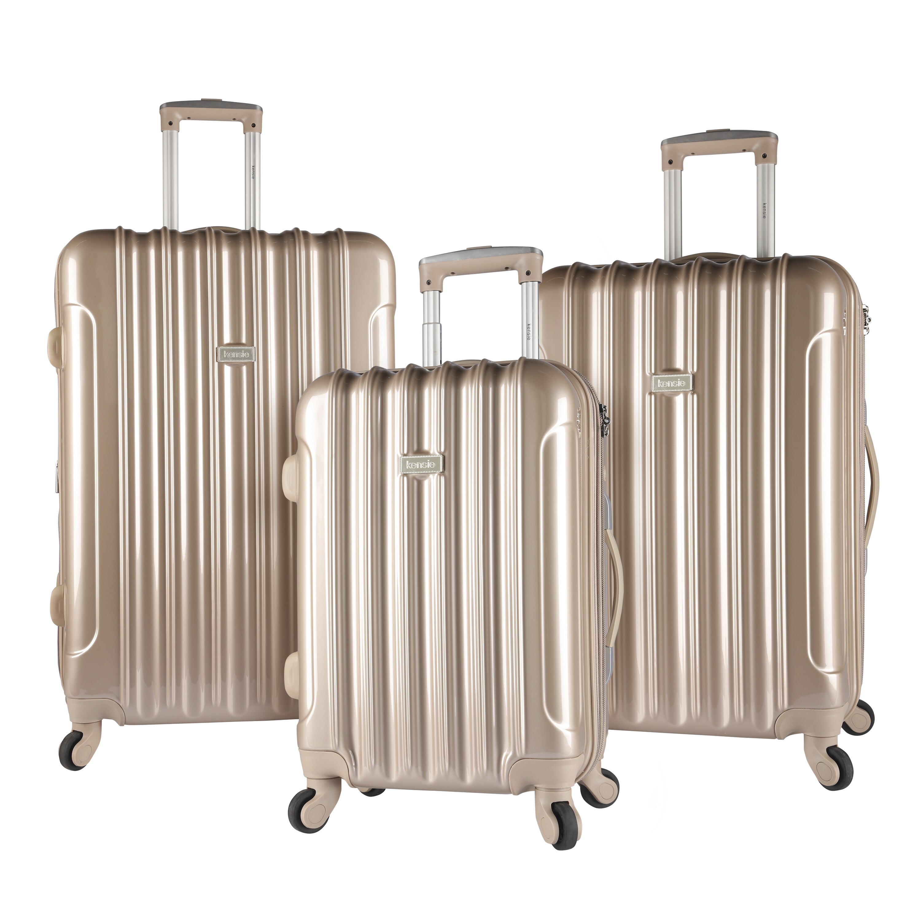 4 wheel travel luggage set