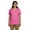 PINK, variant on Hanes Ladies' 5.2 oz. Tagless V-Neck T-Shirt - 5780