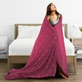 thumbnail image 5 of DouZhe Ultra-Soft Micro Fleece Lightweight Flannel Bed Blanket, Happiness Roulette Poker Print Cozy Warm Throw Blankets, 40"x30", 5 of 7