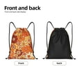 thumbnail image 5 of Easygdp Hippie Flower Drawstring Backpack, Beach Sackpack, Travel Sackpack Lightweight for Sports, Gym, Travel, Swimming - Medium, 5 of 9