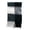 Black, variant on AWZXDE Large Plaid Scarf Winter Warm Thickened Cozy Shawl Wrap Soft Fashion Neckwear Grey