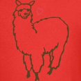thumbnail image 3 of CafePress - Cute Alpaca Kids Dark T Shirt - Dark T-Shirt Kids XS-XL, 3 of 4