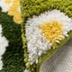 thumbnail image 5 of Alfombra de Musgo con Diseño Floral, Alfombra de Baño con Flores y Plantas, Bonita Alfombra de Ducha con Hojas Verdes y Bosque, Alfombra de Microfibra Suave., 5 of 7