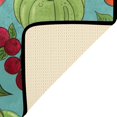thumbnail image 3 of SKYSONIC Thanksgiving Fruit Door mat Non Slip Floor Door Rug Soft Floor Mat for Kitchen Garden Bedroom Indoor Outdoor Entrance Home Holiday Decoration 23.6" x15.7", 3 of 7