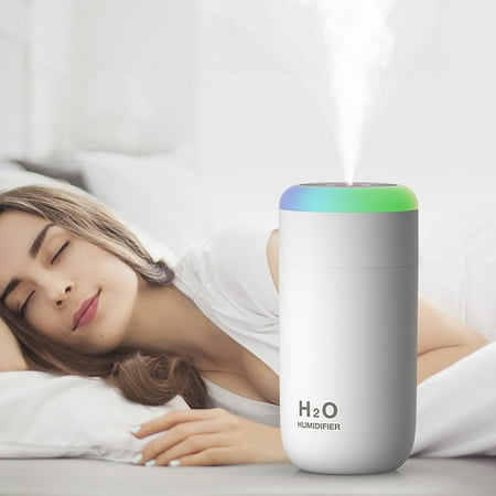 

WANYNG Small Portable Humidifier With Night Light Colorful Nano Atomized Air Humidifier