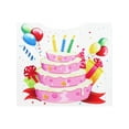 thumbnail image 6 of Girls Dress Birthday Princess Ruffle Dress Cake Balloon Print 10, 6 of 7