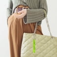 thumbnail image 2 of Llavero de Cuerda [2PCS] - Charm de Bolsa Boho - [Verde] Llavero Trenzado, 2 of 6