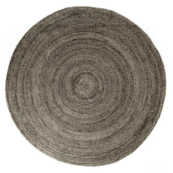 Jute Rug 6x9 Oval Vintage Area Rug Handwoven Durable Floor Rug