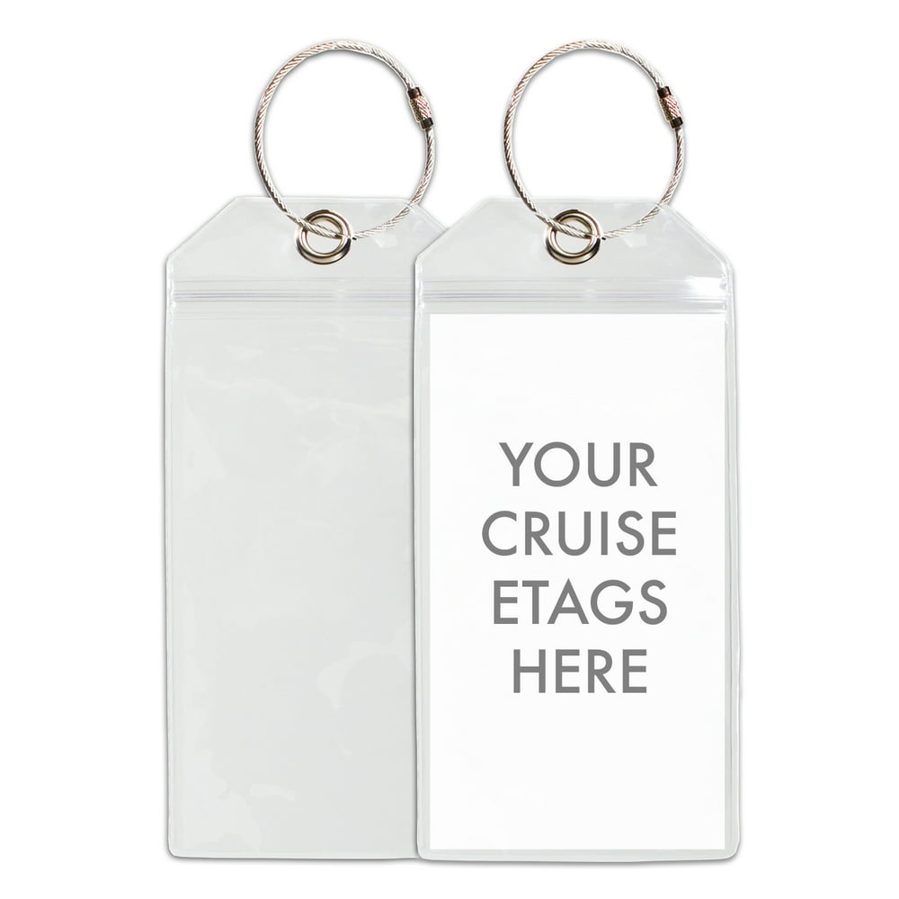 cruise luggage tags holders