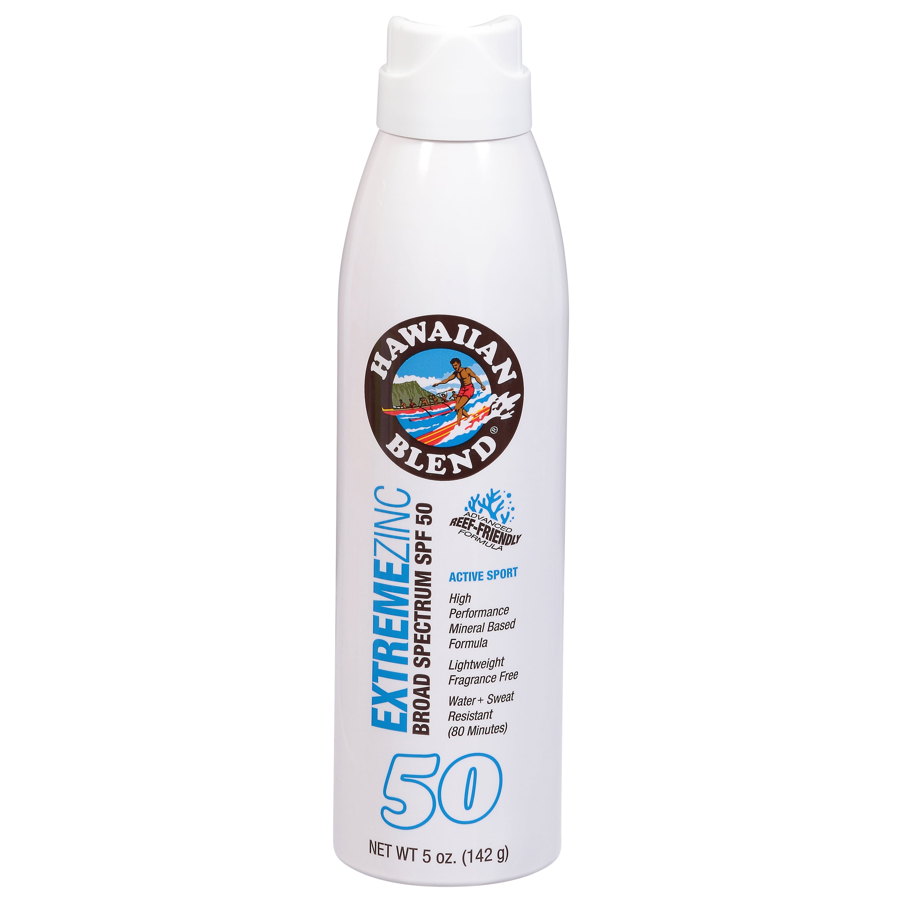 Hawaiian Blend Active Sport Extreme Zinc Broad Spectrum Spf 50