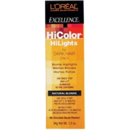 L Oreal Excellence Hicolor Natural Blonde Hilights 1 2 Oz Pack Of