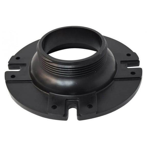 FLOOR FLANGE, 4IN X 3IN 1.88IN, MALE THREADED