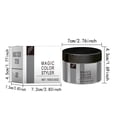 thumbnail image 2 of Fiudx Cera Colorante para El Cabello, Tinte Temporal Vibrante, Fórmula Nutritiva para Todo Tipo de Cabello, Fácil Aplicación y Enjuague, Ideal para Eventos o Uso Diario, Estilos Impresionantes para T, 2 of 2