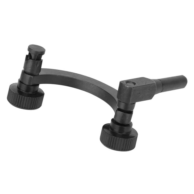 Rdeghly Dial Indicator Holder,Half Round Combination Test Dial Indicator Holder 8mm Dial Indicator Support Stand, Half Round Combination Test Indicator Holder