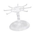 thumbnail image 4 of Jewelry Organizer Hanging Rack/rotating Jewelry Display Stand/jewelry Hanger Necklace Holder/for Dresser Watch Counter Bathroom , Short Clear, 4 of 8