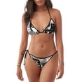 thumbnail image 1 of Fotbe Colors Cats Traje de Baño para Mujer de Dos Piezas – Bikini Sexy de Tirantes Tipo Halter con Diseño Triangular, 1 of 6