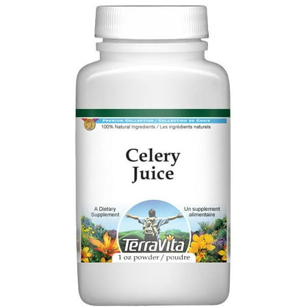 Celery Juice Powder (1 oz, ZIN: 519637) (Best Tasting Green Juice Powder)