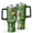 Black-1, variant on 40oz Tumbler with Handle and Straw, Vacuum Insulated Stainless Steel Travel Mug, Fits Car Cup Holder, Tropical Jungle Print