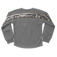 thumbnail image 3 of Girls Youth Gameday Couture  Gray Clemson Tigers Guess Who's Back Long Sleeve T-Shirt, 3 of 3
