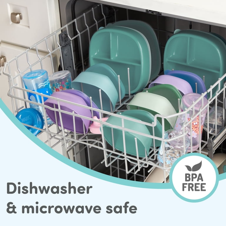 NUK First Choice Suction Bowls with Lids, 2 Pack photo 4