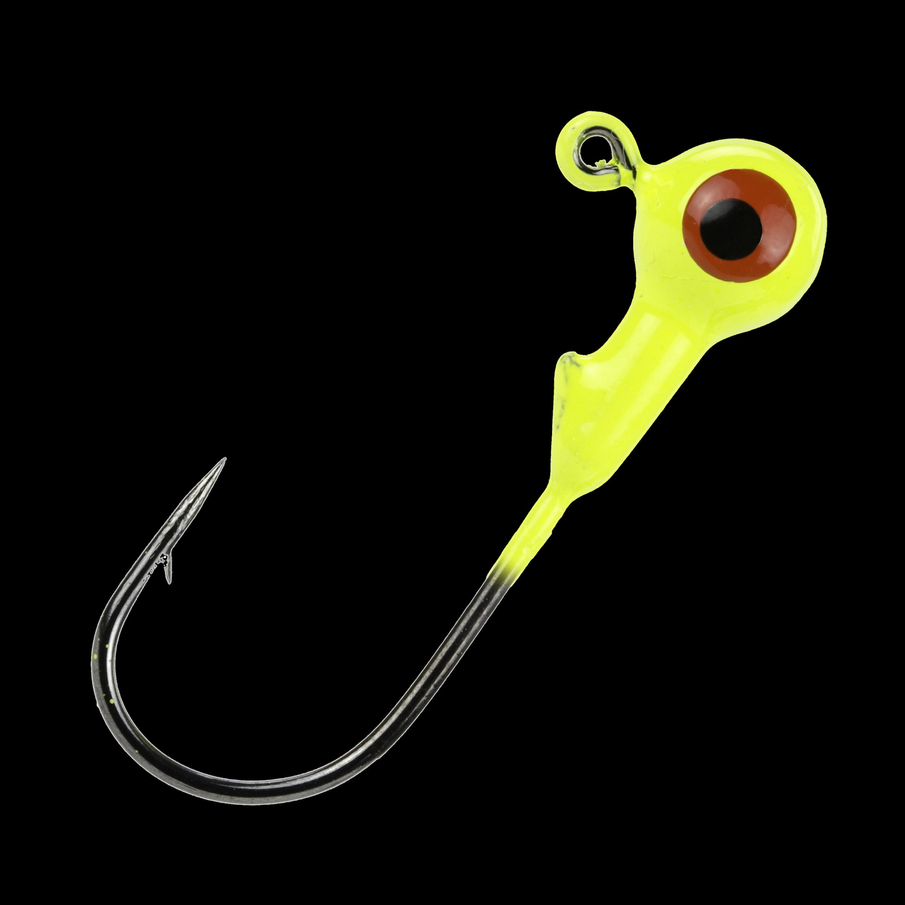 Strike King Mr. Crappie 0.57 in Jig Heads Fishing Lures, 25 Count
