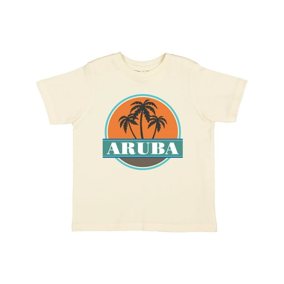 Inktastic Aruba Vacation Sunset Boys or Girls Toddler T-Shirt