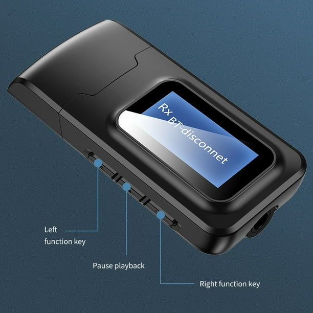 Visualisation Bluetooth Émetteur et Récepteur, USB Bluetooth 5.0