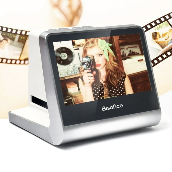 Film Scanner,/110 Film/super8/ To Slide Scanner 135 Film Scanner Free App Built-in 5'' Lcd With Pc And Slide Scanner Lcd Screen Free App Support With Pc Compute Tv Film(36 * /110 Lcd S N
