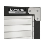 Seville Classics UltraHD 2-Piece Heavy Duty Mega Solid Steel Metal 2-Door Lockable Stacker Wall Storage Cabinet Set Organizer for Garage, Office, Classroom, 36 W x 18 D x 90.5 H, Graphite