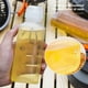 thumbnail image 5 of Botella de plástico transparente para condimentos de 500 ml y 300 ml - Dispensador de aceite, kétchup y jarabe de grado alimenticio con tapa antigoteo - Contenedor antideslizante para aderezos de, 5 of 7