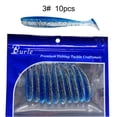 thumbnail image 4 of 10x 9cm 4.2g Señuelos de pesca de pez mandarín biónico Cebo suave artificial (3) Ehuebsd  Para estrenar, 4 of 7