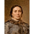 thumbnail image 2 of Jan Matejko 19x24 Black Ornate Framed Double Matted Museum Art Print Titled: Portrait of Maria Nee Matejko Goiichowska (1836-1917) (1882), 2 of 5