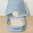 thumbnail image 3 of Guardoinrt Plastic Clean Pet Cat Litter Mat Healthy And Hygienic Solution Convenient And Portable Easy To Clean Grey, 3 of 6