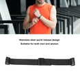 thumbnail image 4 of Correa de reloj inteligente ANGGREK ajustable elástica negra para hombres, 4 of 8