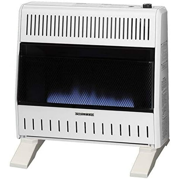 Procom Dual Fuel Ventless Blue Flame Space Gas Heater With Blower And Base 20 000 Btu Model Mnsd200tba Bb Walmart Com Walmart Com