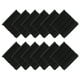 thumbnail image 1 of Toystoory 12 piezas de sala de Piano PU bloque absorbente de sonido estudio de oficina Panel de reducción de ruido insonorizado adorno montado Decoración del hogar Negro, 1 of 6