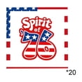 thumbnail image 2 of Yakvarog 4th of July Napkins, 20Pcs Red White Blue Patriotic Theme Dinner Napkins, 6.5" x 6.5" Independence Day Disposable Paper Napkins for Memorial Day 4th of July Party Decorations, 2 of 6