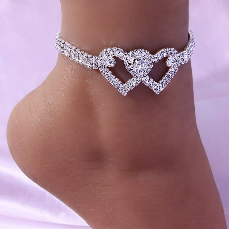 Bling ankle cheap bracelet
