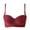 Red, variant on LYEAA Bras for Women Comfortable No Wires Push up Padded Wireless Daily Bras Wirefree Lift Soft Bralette Breathable Sleeping Bras Red M