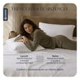 thumbnail image 4 of Fundas de Almohada King Size Esquimal Lyocell 2 Piezas Color Blanco, 4 of 8
