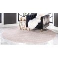 thumbnail image 5 of Jill Zarin’s Uptown Round Diamond Modern Area Rugs, Light Brown, 5 of 8