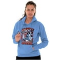 thumbnail image 3 of Street Fighter Chun Li Hustle Queen Hoodie Sweatshirt Women Brisco Brands S, 3 of 4