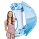 thumbnail image 3 of Toldo extraíble con respaldo en forma U sillón flotante inflable con anillo natación engrosado (con toldo-Hojas azules), 3 of 9