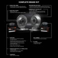 thumbnail image 3 of R1 Concepts Front Rear Brakes and Rotors Kit |Front Rear Brake Pads| Brake Rotors and Pads| Super Duty Brake Pads and Rotors| Brake Shoes WGXN2-54004, 3 of 3