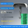 thumbnail image 6 of NOVELAR Handheld Baggage Scale, 110 lb Capacity and Green Backlight Display, Convenient Strap Design for Easy Weighing, Perfect for Travelers and Shipping Packages, 6 of 7