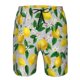 thumbnail image 3 of Balery Lemon Seamless Pattern Oil Painting Effect Traje de Baño Estilo Hawaiano para Hombre, Shorts de Secado Rápido con Bolsillos-X-Large, 3 of 6