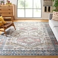 thumbnail image 4 of SAFAVIEH Tucson Jerri Traditional Machine Washable Area Rug, 8' x 10', Beige/Green, 4 of 15