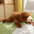 thumbnail image 4 of Muñeco de peluche de oso Polar de simulación suave Kawaii, almohada de decoración de dormitorio, lindo bebé, niño, novia, regalo de cumpleaños449, 4 of 5