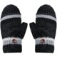 thumbnail image 3 of Guantes sin dedos NQ de invierno convertibles acrílicos cálidos con pantalla táctil, 3 of 5