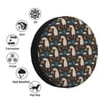 thumbnail image 4 of Fotbe Cute Alpaca Funda de Llanta de Repuesto con Estampado, Engrosada, Ajuste Universal para Jeep, Remolque, RV, SUV, Camión-15 inch, 4 of 6